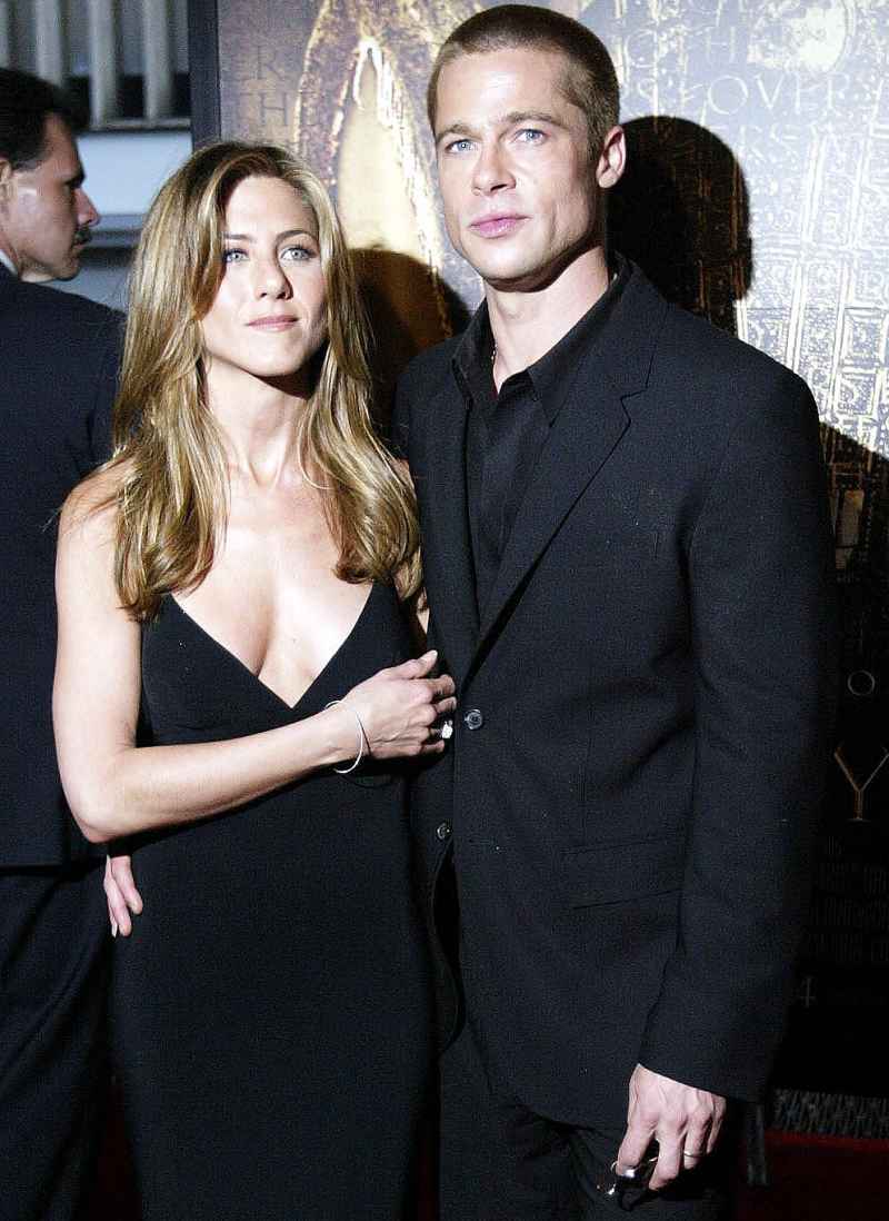 10 Brad Pitt Jennifer Aniston split