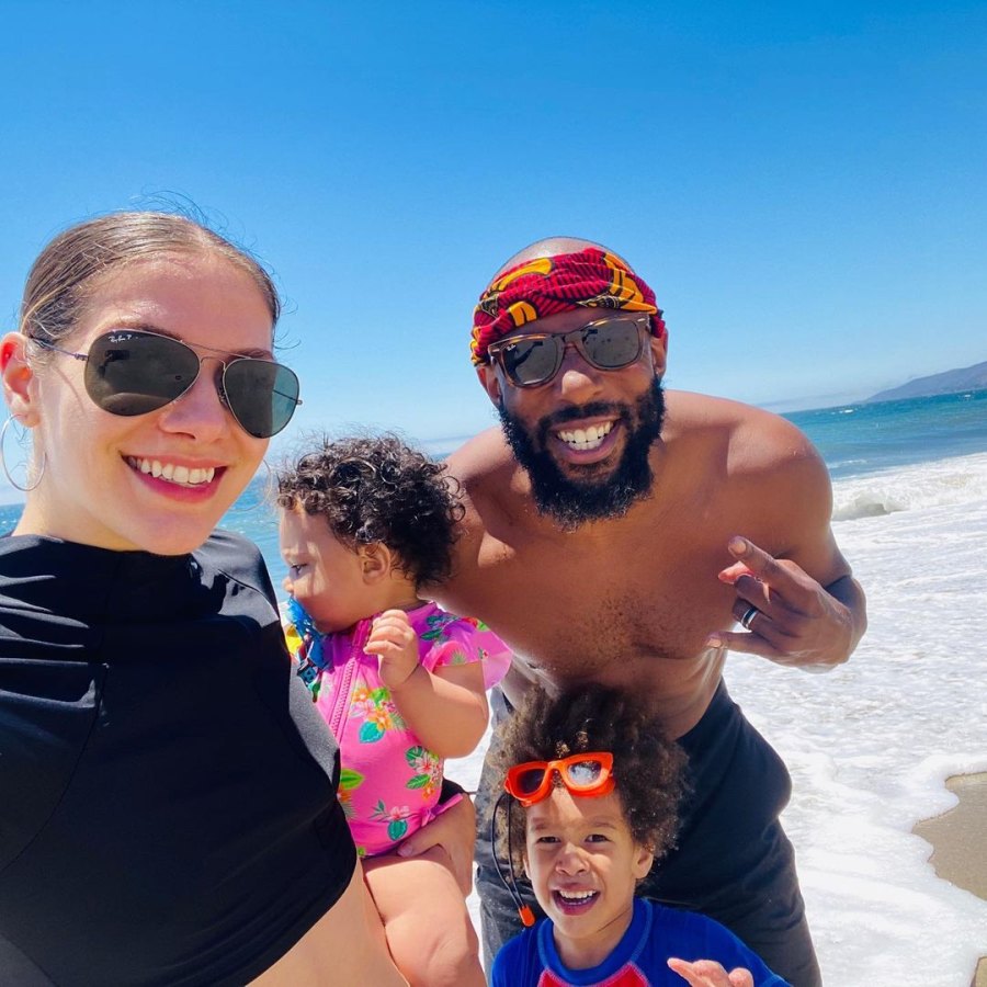 11 Beach Brood Allison Holker and Stephen tWitch Boss Family Album