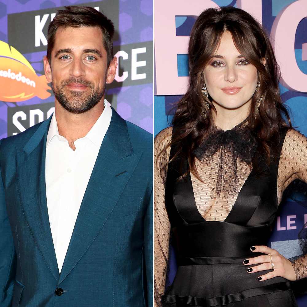 Aaron Rodgers Says He's Engaged to Shailene Woodley