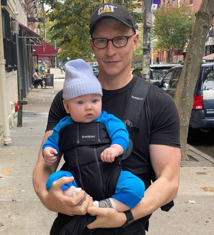Anderson Cooper y su ex Benjamin Maisani viven juntos mientras son padres de su hijo Wyatt