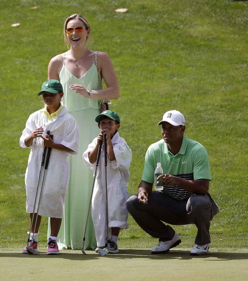 Tiger Woods Family Album With Elin Nordegren Kids Charlie Axel Woods and Sam Alexis Woods