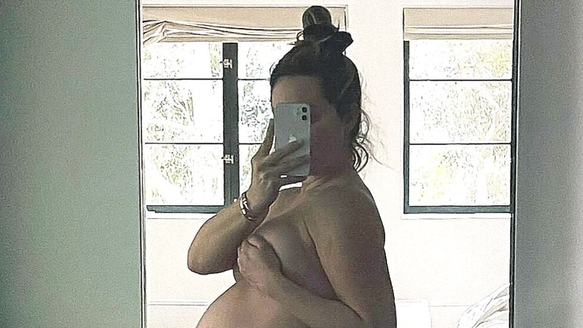 1200px x 675px - Pregnant Ashley Tisdale Stuns in Nude Baby Bump Pic