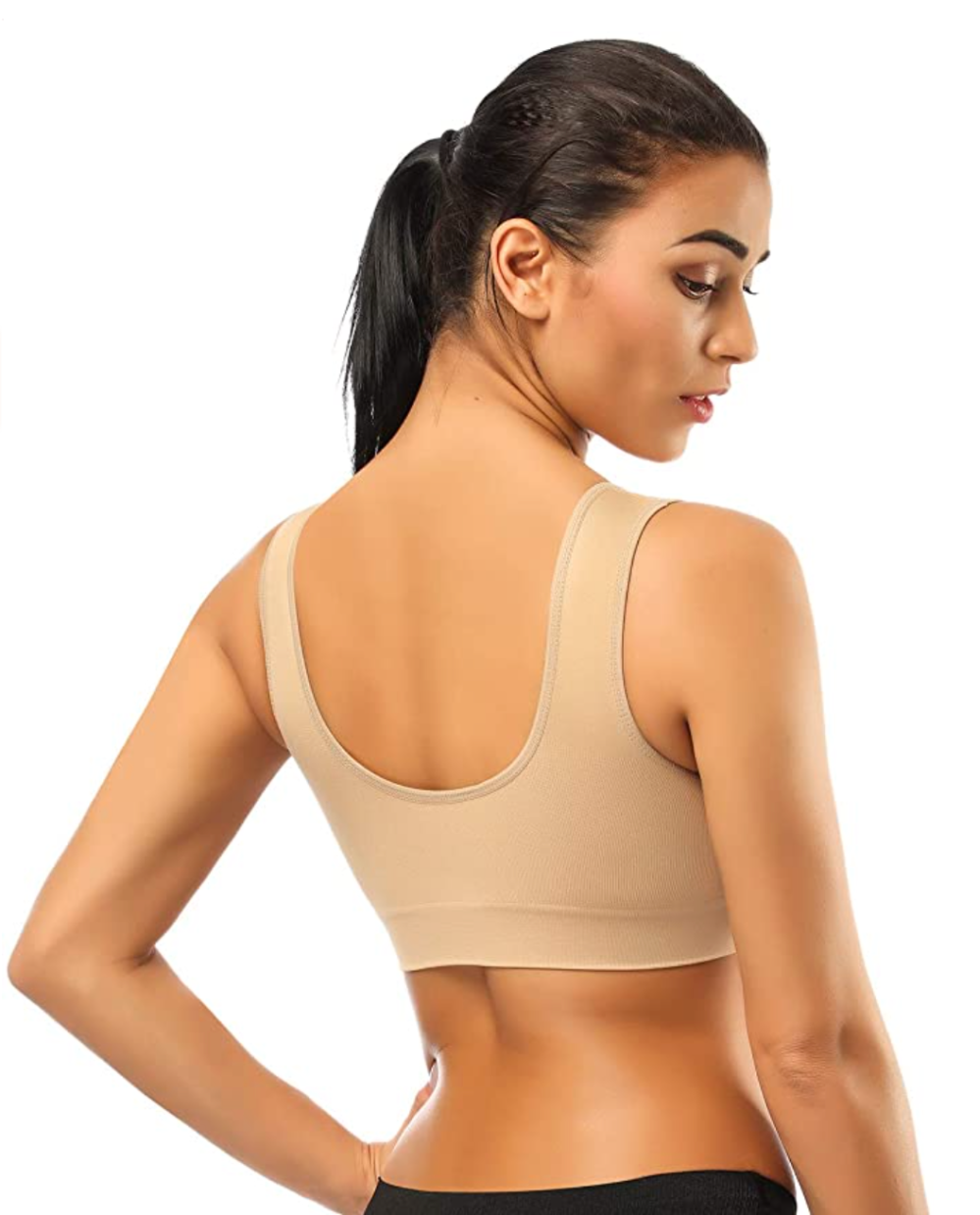 BESTENA Seamless Comfortable Yoga Bra with Removable Pads