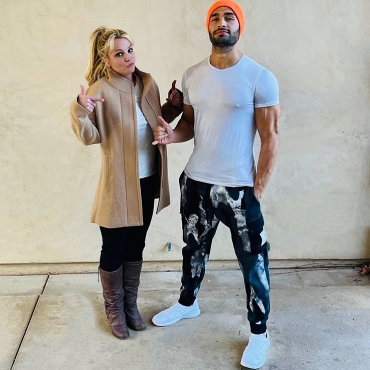 Britney Spears and Sam Asghari