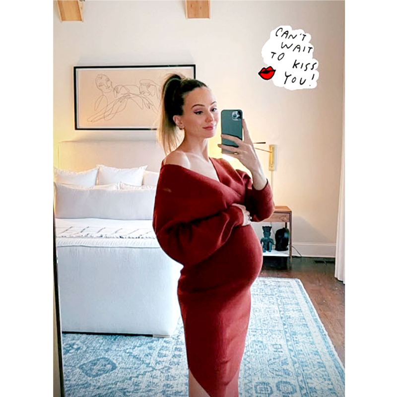 Mirror Mirror Bump Update Lauren Bushnell Pregnancy Pics