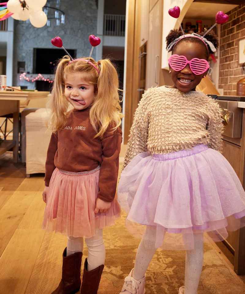 Celebrity Kids Celebrating Valentine's Day With Festive Outfits, Sweet Treats and More