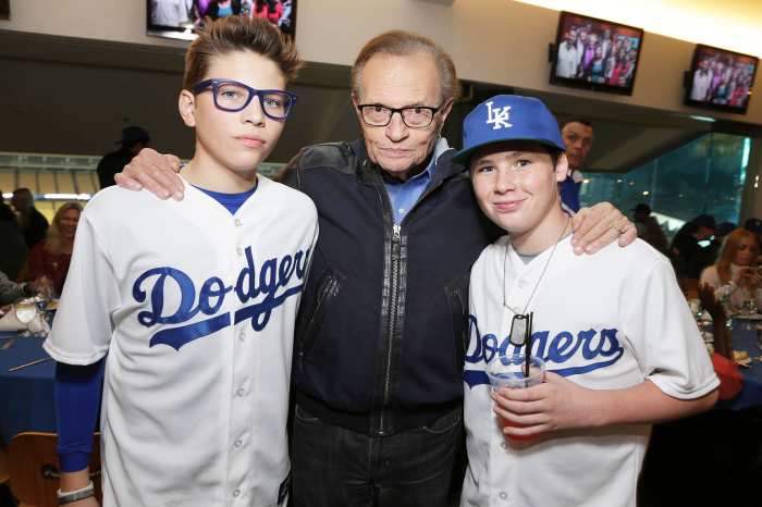 Chance King Larry King and Cannon King in 2013 Larry King Leaves His Multimillion-Dollar Fortune to His Kids in Last Will and Testament