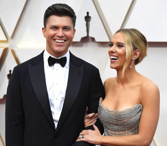 Colin Jost Says He Didn't Help Scarlett Johansson Plan Their Wedding