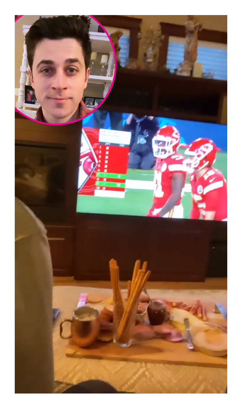 David Henrie What Stars Ate on Super Bowl Sunday