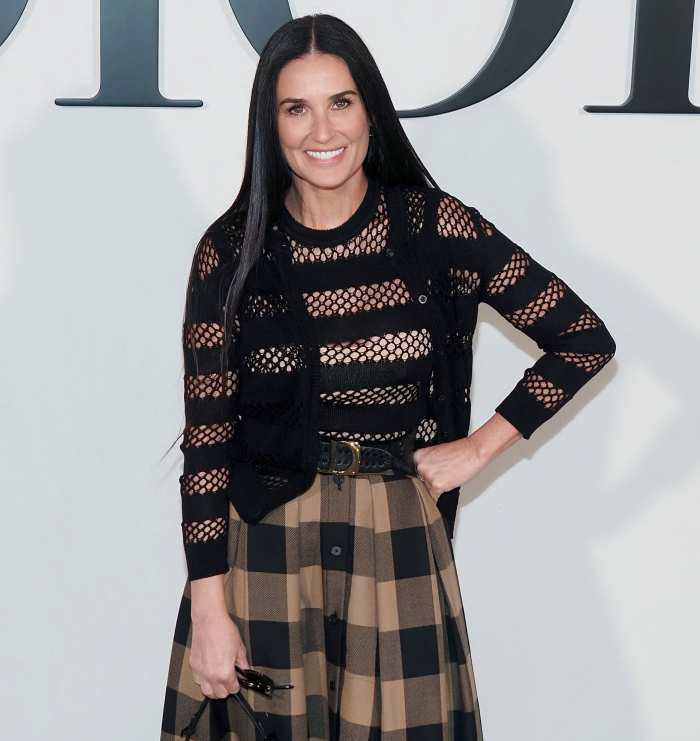 Demi Moore Lived Out Her Teenage Dreams in Fendi Runway Cameo