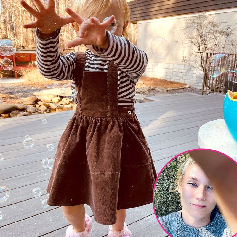 Sweet Stripes Diane Kruger Norman Reedus Sweetest Moments With Their Daughter
