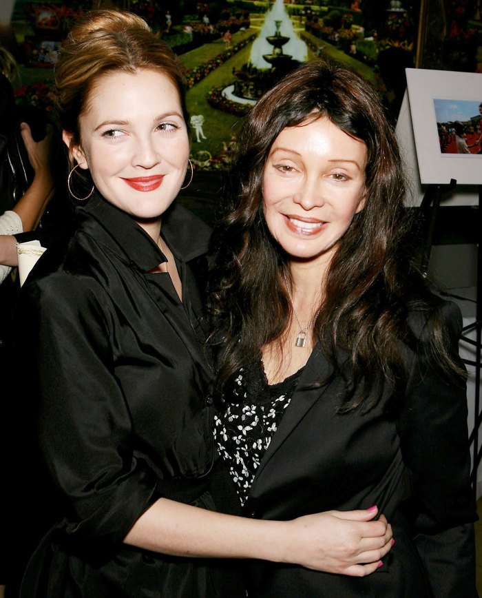 Drew Barrymore and her mother Jaid in 2006 Drew Barrymore Forgives Mom Jaid for Sending Her to a Full Psychiatric Ward at 13