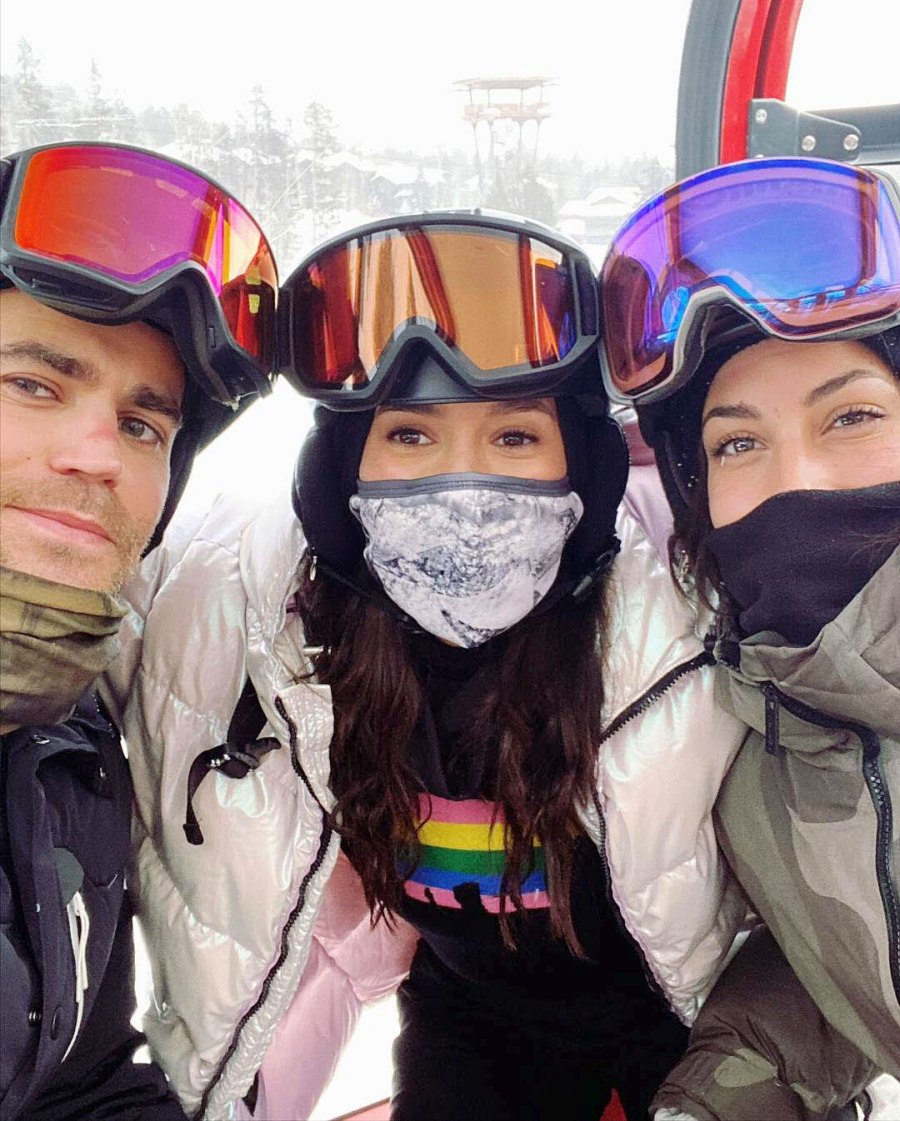 Elena Stefan 4ever Nina Dobrev Paul Wesley Ski With Significant Others