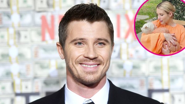 Garrett Hedlund Gushes Over His and Emma Roberts Angel 1-Month-Old Son Rhodes p