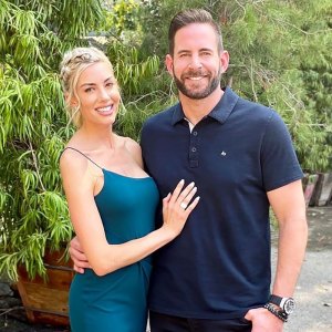 Heather Rae Young Gets Tattoo of Fiance Tarek El Moussa's Name on Her Hip: 'Yes Sir'