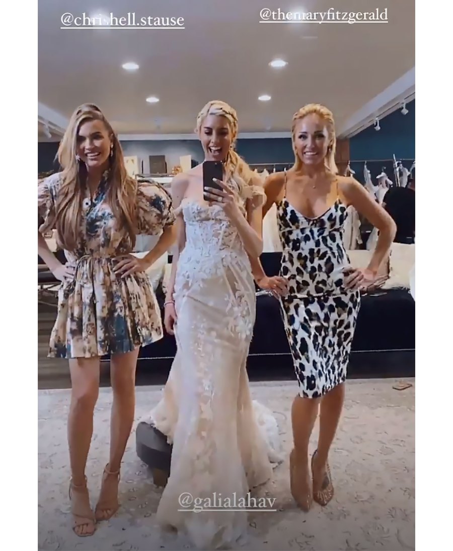 Heather Rae Young Shops for Wedding Dress Pics