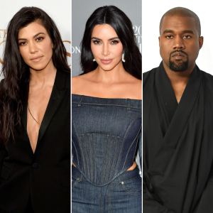 Kourtney Kardashian Is ‘Trying Really Hard to Be There’ for Kim Kardashian Amid Kanye West Divorce