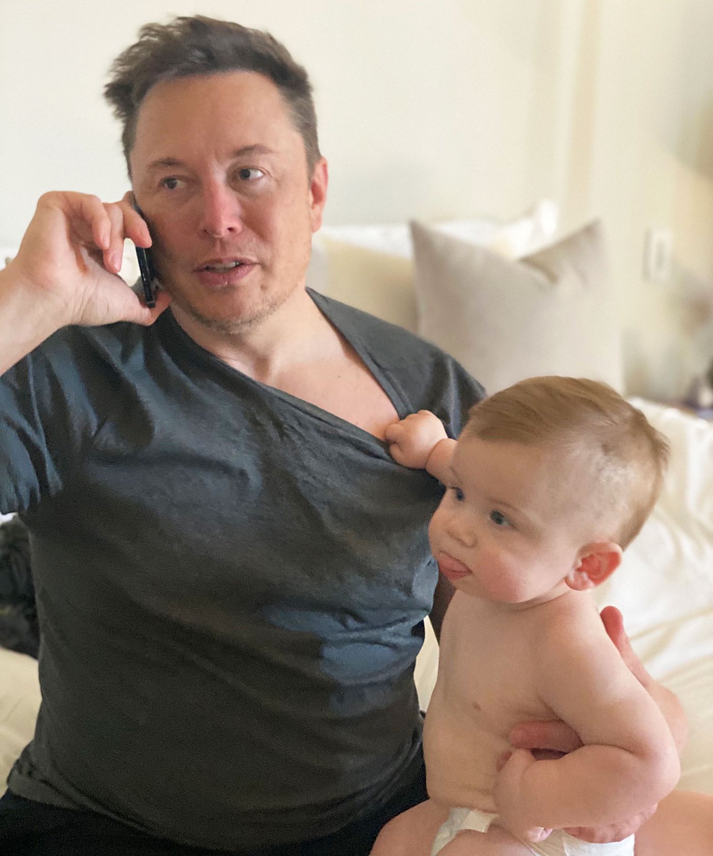Elon Musk Is 'Very Involved' Coparenting Son X AE A-XII With Grimes
