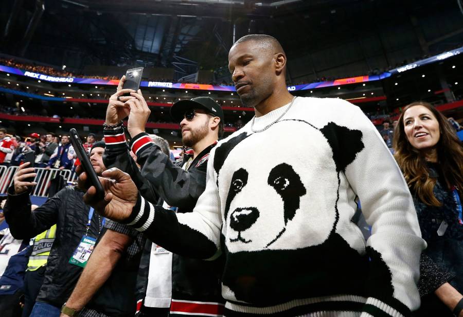 Jamie Foxx Stars at the Super Bowl Through the Years