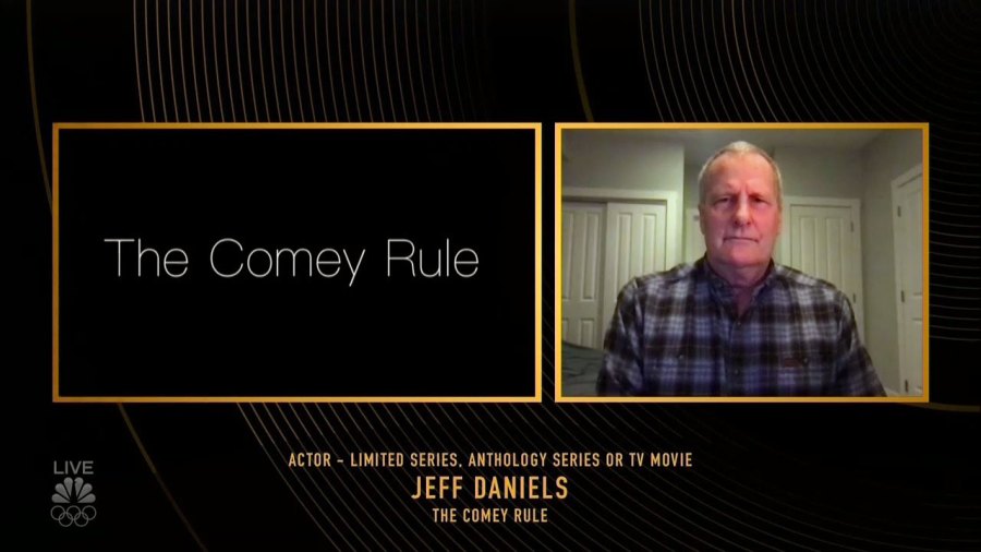 Jeff Daniels Stars Who Dressed Super Casual Golden Globes 2021