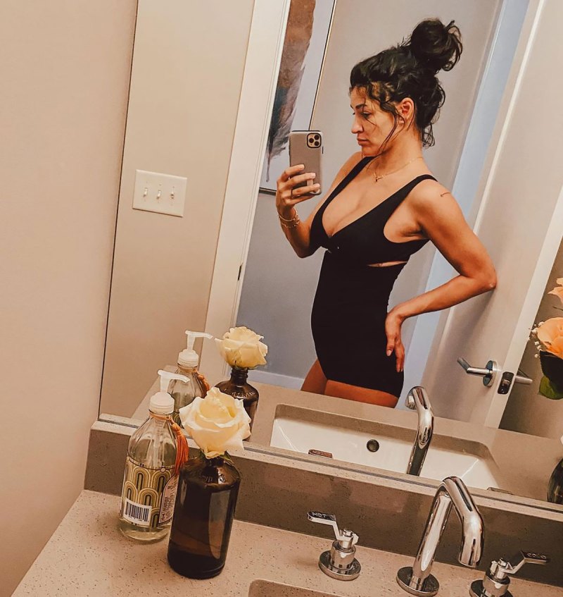 Jessica Szohr Is Grateful for ‘Fast Metabolism’ 6 Weeks After Daughter’s Birth: Postpartum Pic