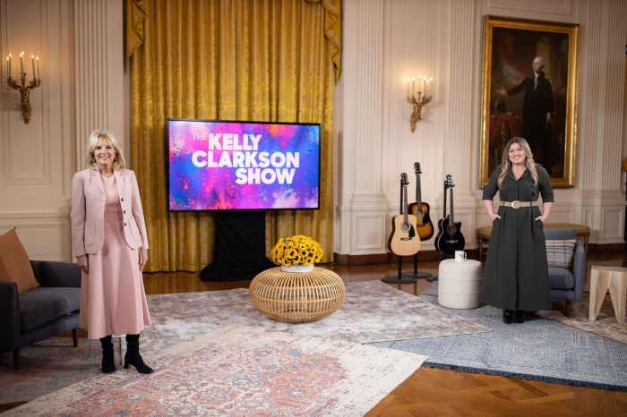 Jill Biden Gives Kelly Clarkson Advice Amid Divorce