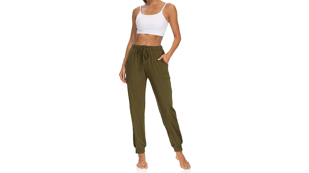 KEEPBEAUTY Women's Yoga Pants Drawstring Comfy Lounge Loose Workout Joggers