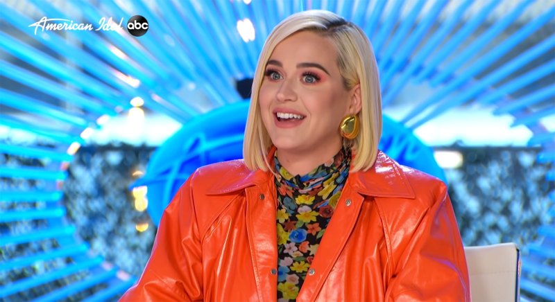 Katy Perry Orange Jacket American Idol Twins