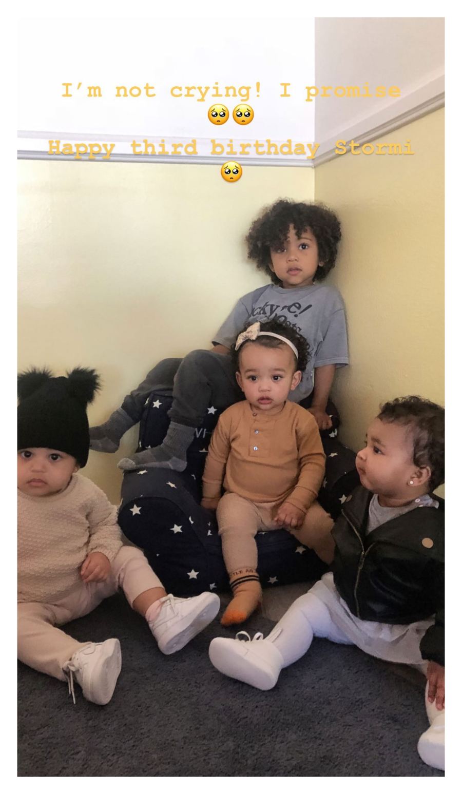Kardashian-Jenner Family Members Wish Kylie Jenner Daughter Stormi a Happy 3rd Birthday