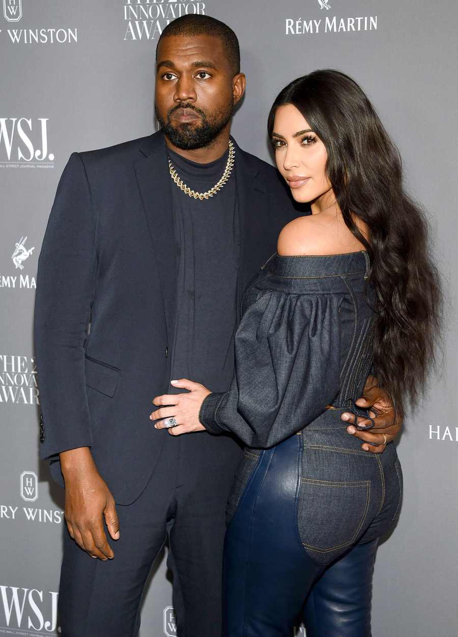 Kim Kardashian and Kanye West Every Kardashian Jenner Divorce Over The Years