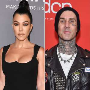 Kourtney Kardashian and Travis Barker Go Instagram Official, Hold Hands