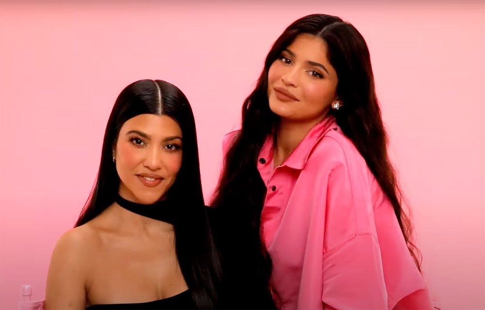 Kylie Jenner Talks Beauty Throwbacks With Kourtney: Watch