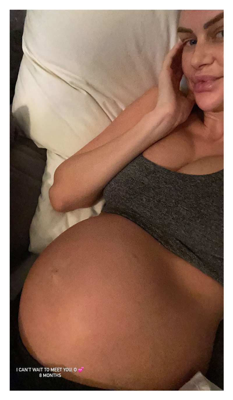 Lala Kent 8 Months Pregnant