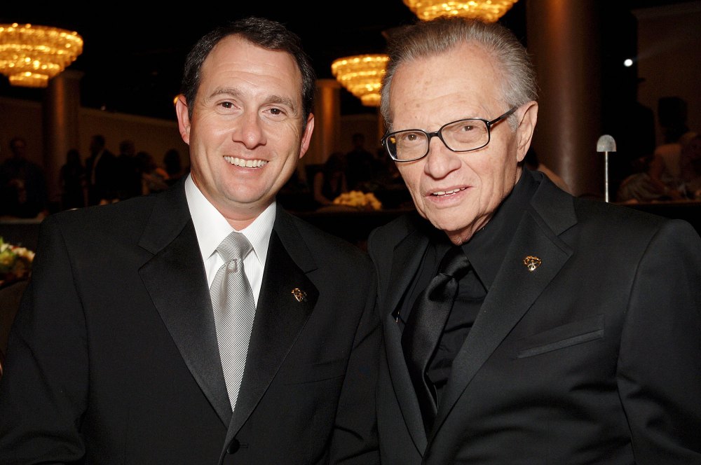 Larry King Jr and Larry King in 2006 Larry King Leaves His Multimillion-Dollar Fortune to His Kids in Last Will and Testament