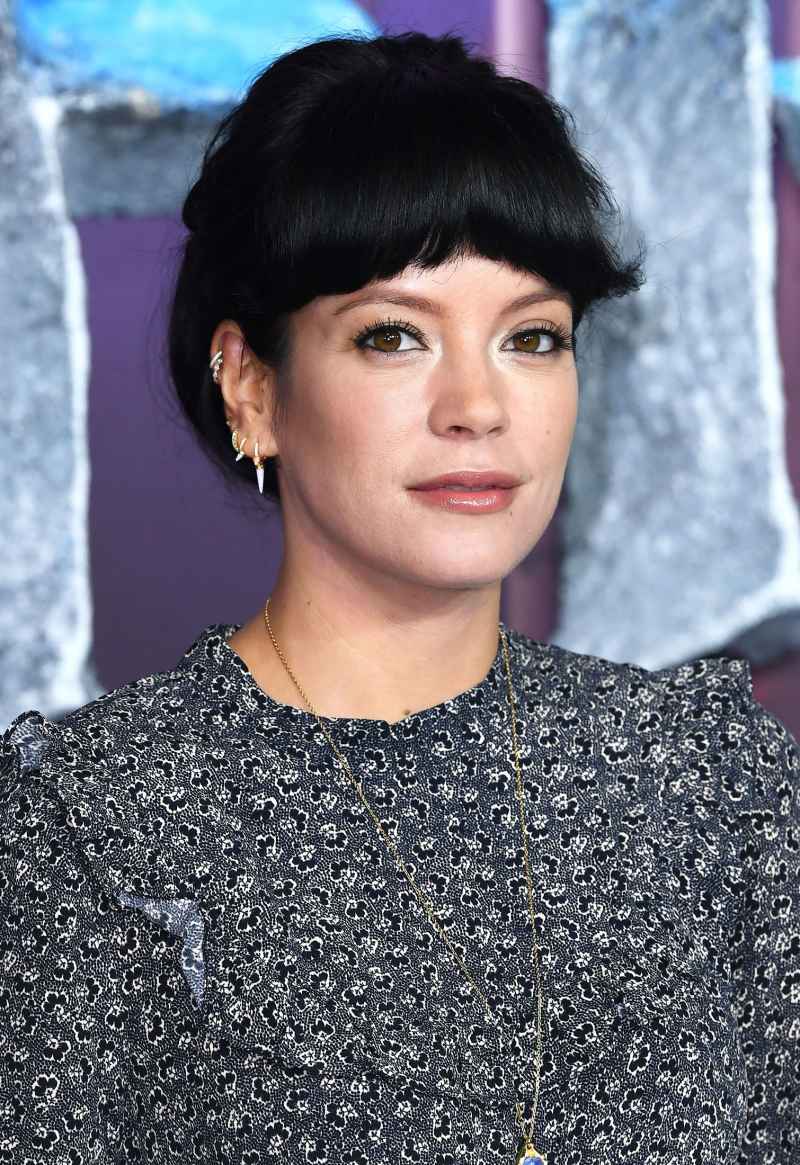 Lily Allen Debuts the Chicest Baby Bangs