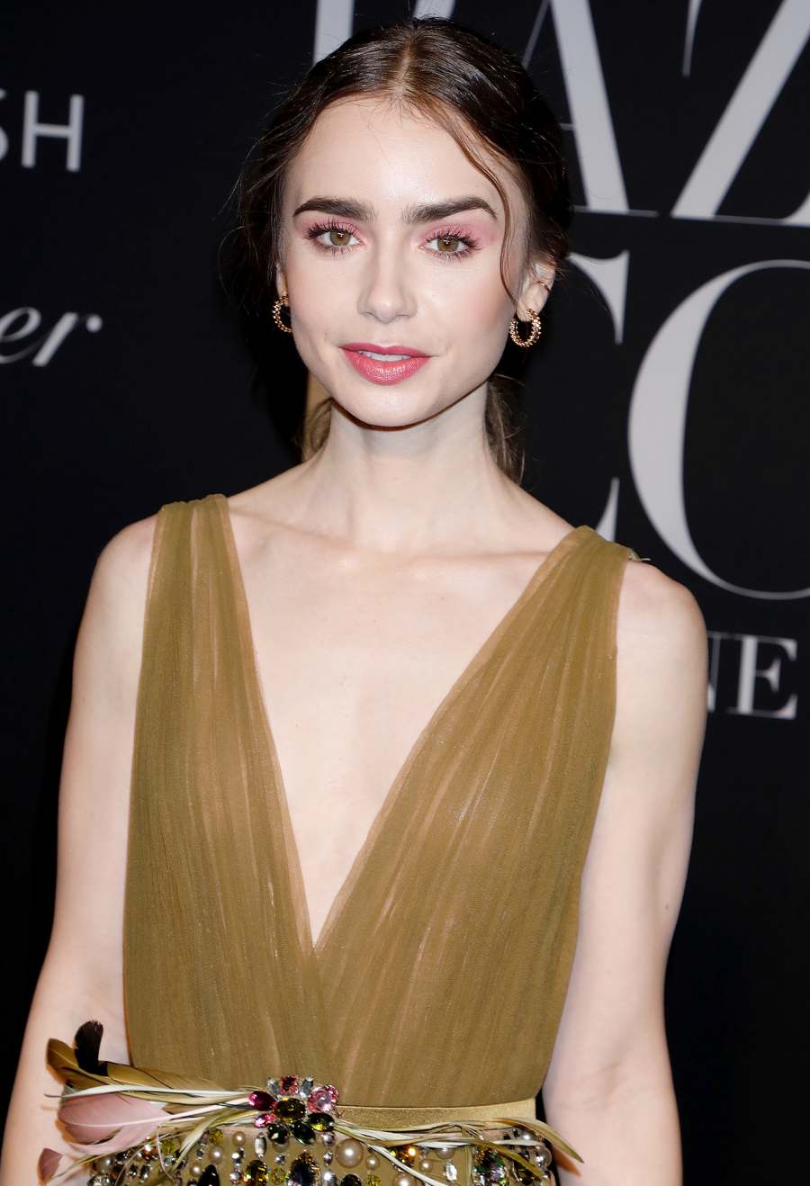 Lily Collins Golden Globes Nominations Reactions 2021