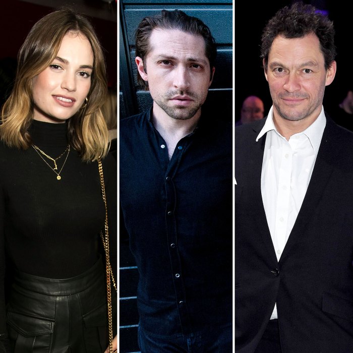 Lily James Spotted Rocker Kissing Michael Shuman After Dominic West Scandal