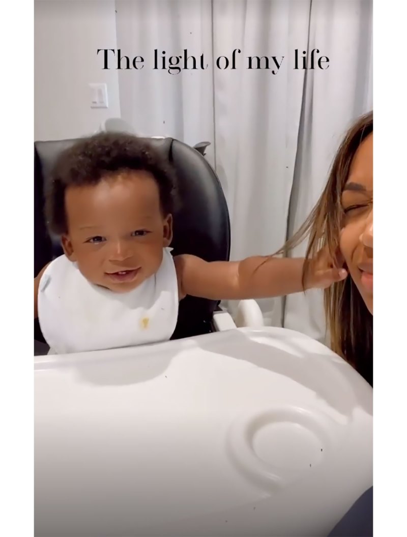 10 Months! See Malika Haqq’s Sweetest Moments With Her Son Ace
