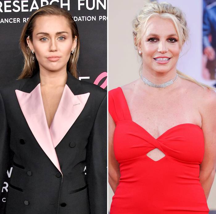 Miley Cyrus Send Britney Spears Love at Pre-Super Bowl Show Amid Controversy