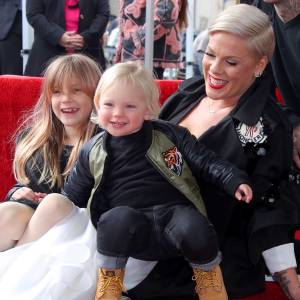 Pink Hilariously Teaches Son Jameson Her and Daughter Willow's Song