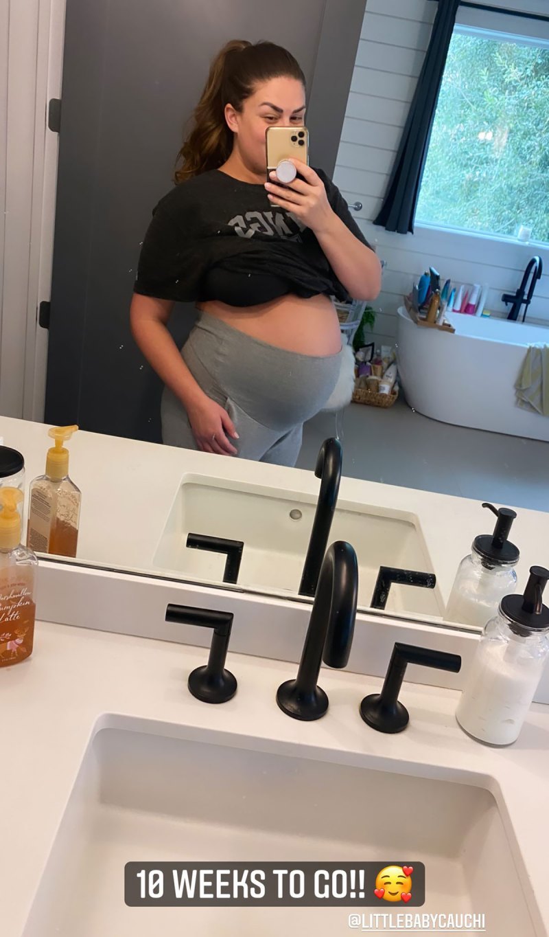 Pregnant Brittany Cartwright Has ’10 Weeks to Go’: Baby Bump Pics