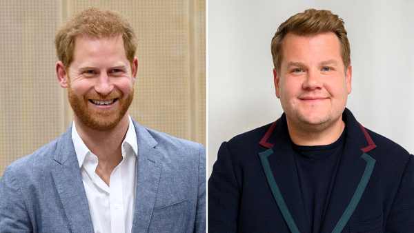 Prince Harry Spotted Filming Alongside James Corden in Los Angeles After Stepping Away From Royal Duties
