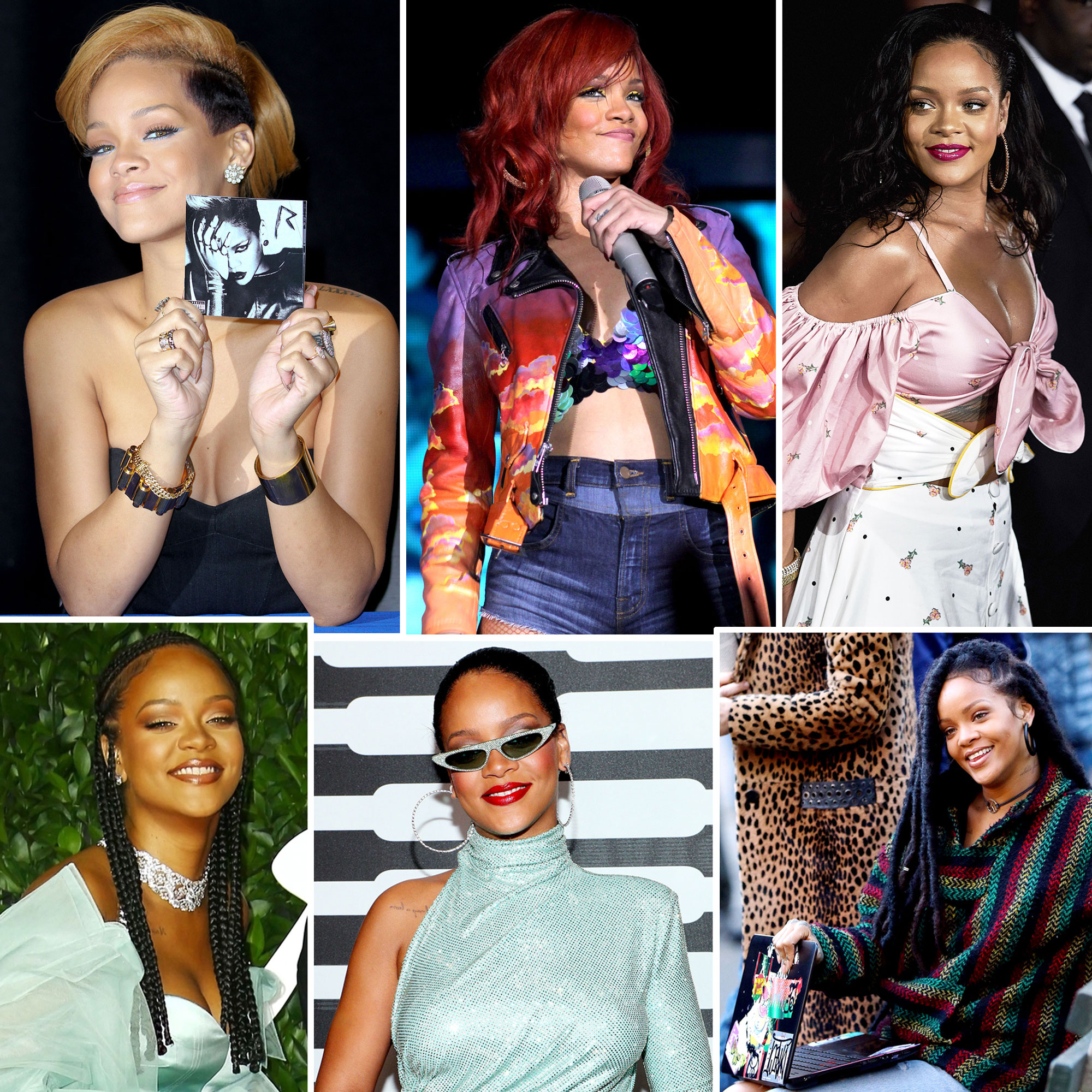 A look back at Rihanna's style