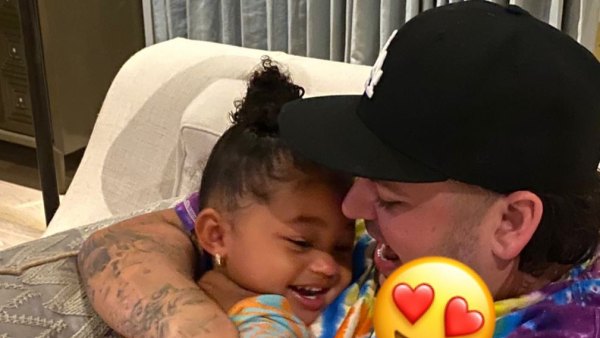 Rob Kardashian Cuddles Niece Stormi in Rare Pics on Her Birthday