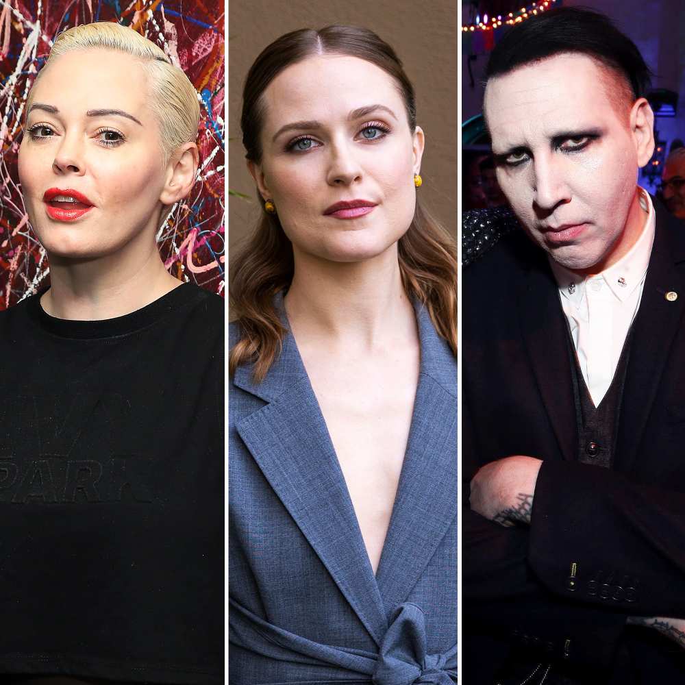 Rose McGowan Says She Is Proud of Evan Rachel Wood Amid Abuse Allegations Against Her Ex Marilyn Manson