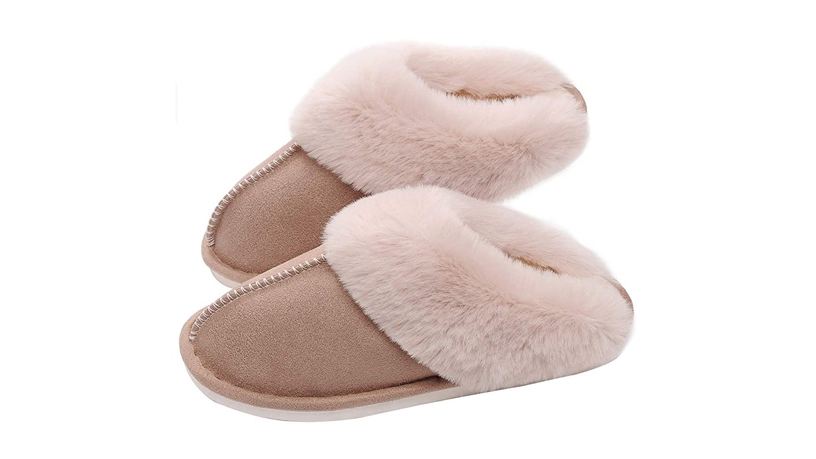SOSUSHOE Women's Memory Foam Fluffy Fur Soft Slippers