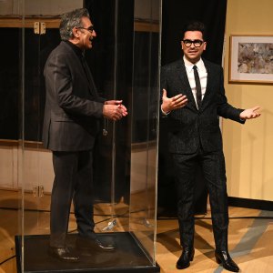 Schitt's Creek's Dan Levy Gets Surprise Visit From Dad Eugene Levy During 'Saturday Night Live' Debut