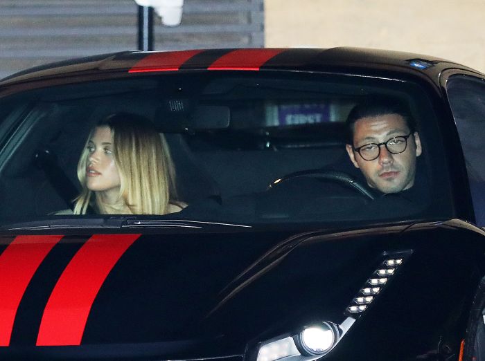 Sofia Richie is seen leaving Nobu Malibu with a mystery man after having dinner