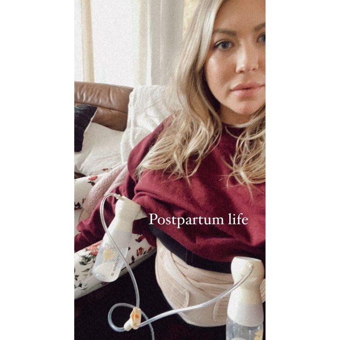 Stassi Schroeder Shares Pumping Selfie Breast Feeding Is ‘hard