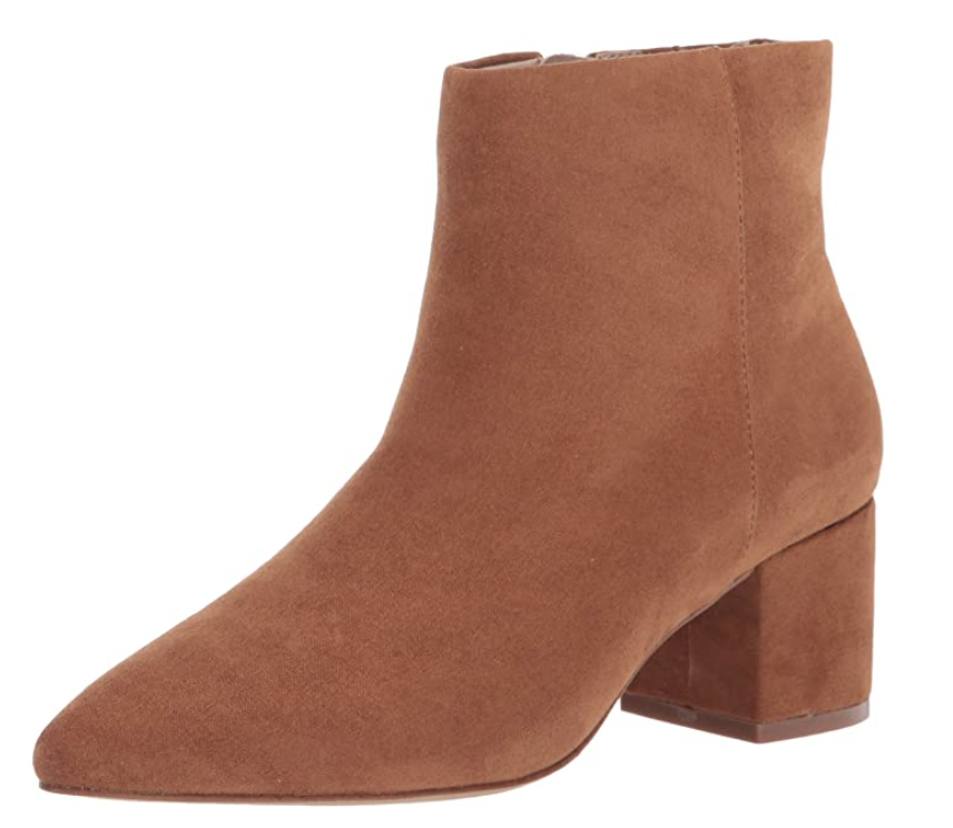 The Drop Women's Jessi Side Zip Block Heel Boot